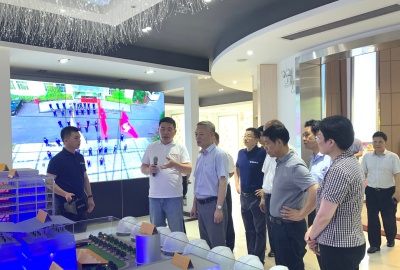 紹興市政協主席魏偉蒞臨德創環保考察指導