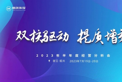 提質爭先 凝心聚力|德創環保2023半年度集團經營分析會順利召開