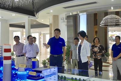 紹興市政協副主席一行蒞臨德創環保