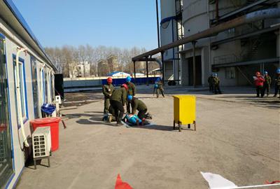 德創(chuàng)環(huán)保長春熱電項目部組織開展了心肺復蘇應急培訓演練