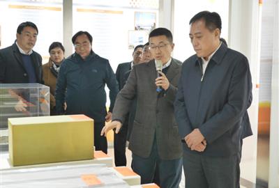 遼源市政府考察團蒞臨德創環保考察指導